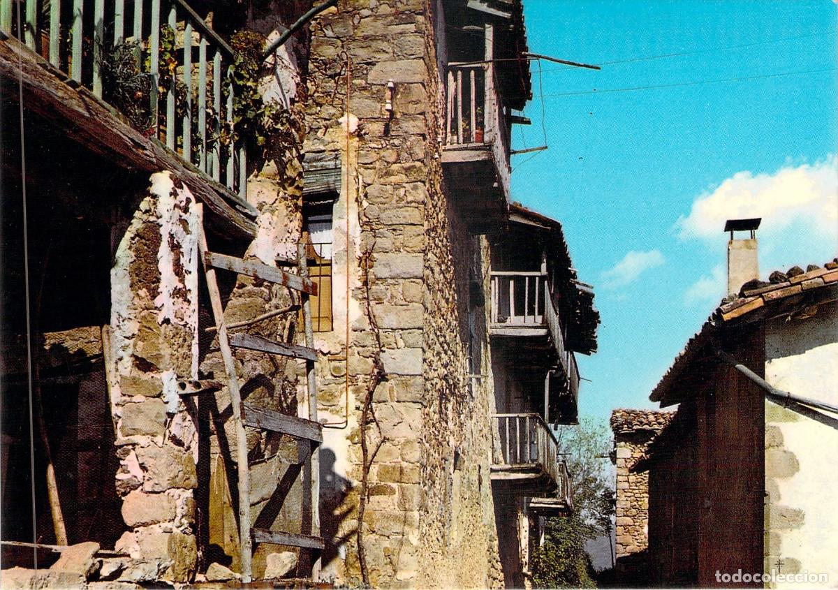 Postales: Postal El Mallol Girona Carrer T&iacute;pic Calle Tradicional