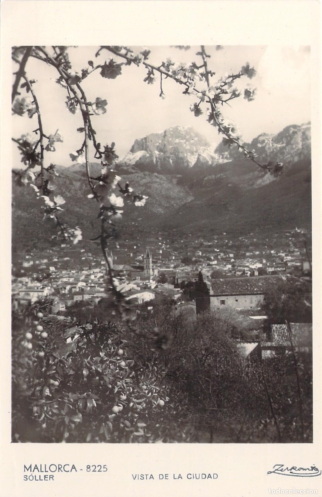 Postales: Postal de S&oacute;ller Mallorca Vista de la Ciudad por Zerkowitz