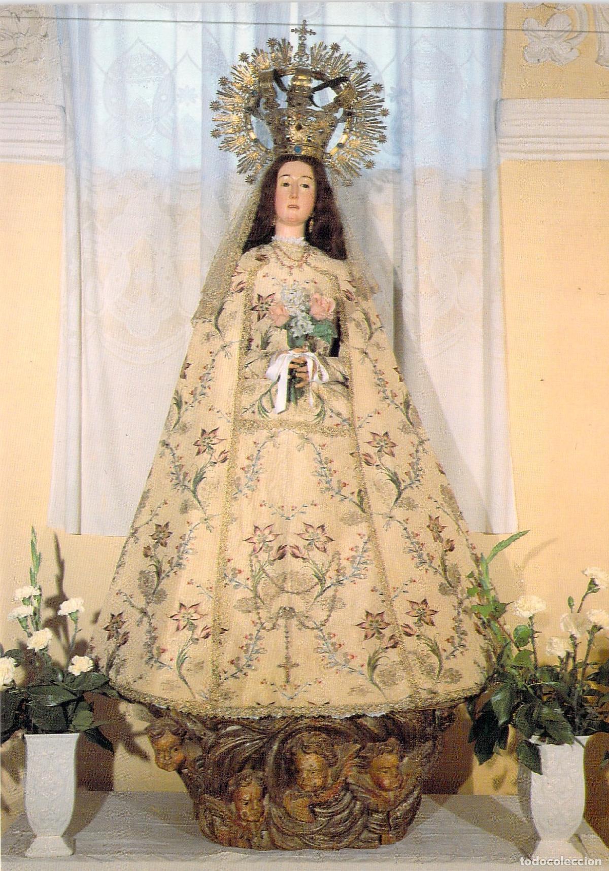 Postales: Postal Virgen de la Gu&iacute;a Patrona de Tordesillas Valladolid