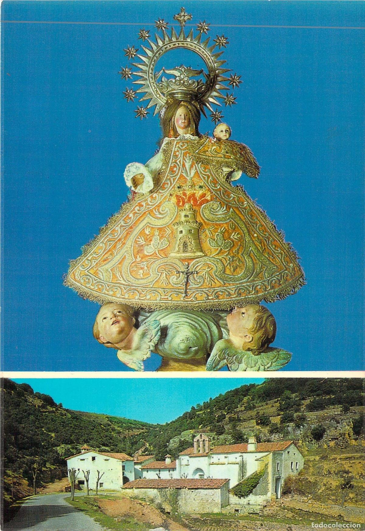Postales: Postal de Castellfort: Virgen de la Fuente y Santuario