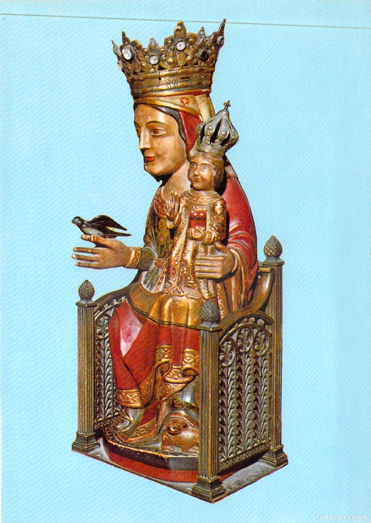 Postales: Tarjeta Postal Virgen de Queralt, Santa Mar&iacute;a de Berga