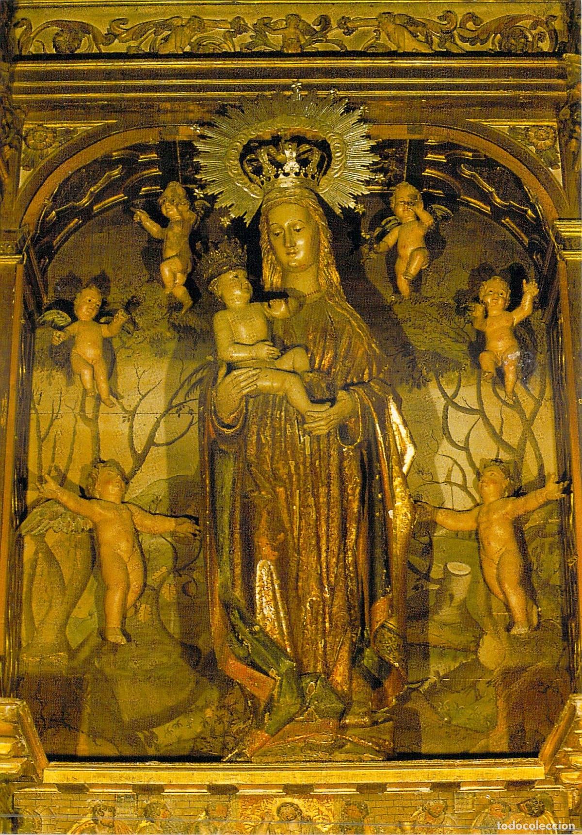 Postales: Postal de Santa Mar&iacute;a la Real, Iglesia Parroquial de Sasam&oacute;n