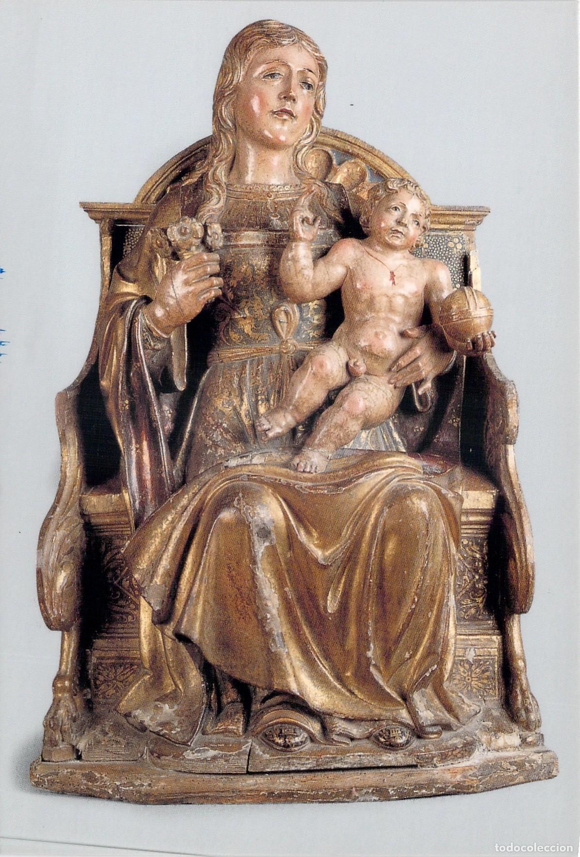Postales: Postal Virgen con Ni&ntilde;o en Parroquia-Museo de Paredes de Nava