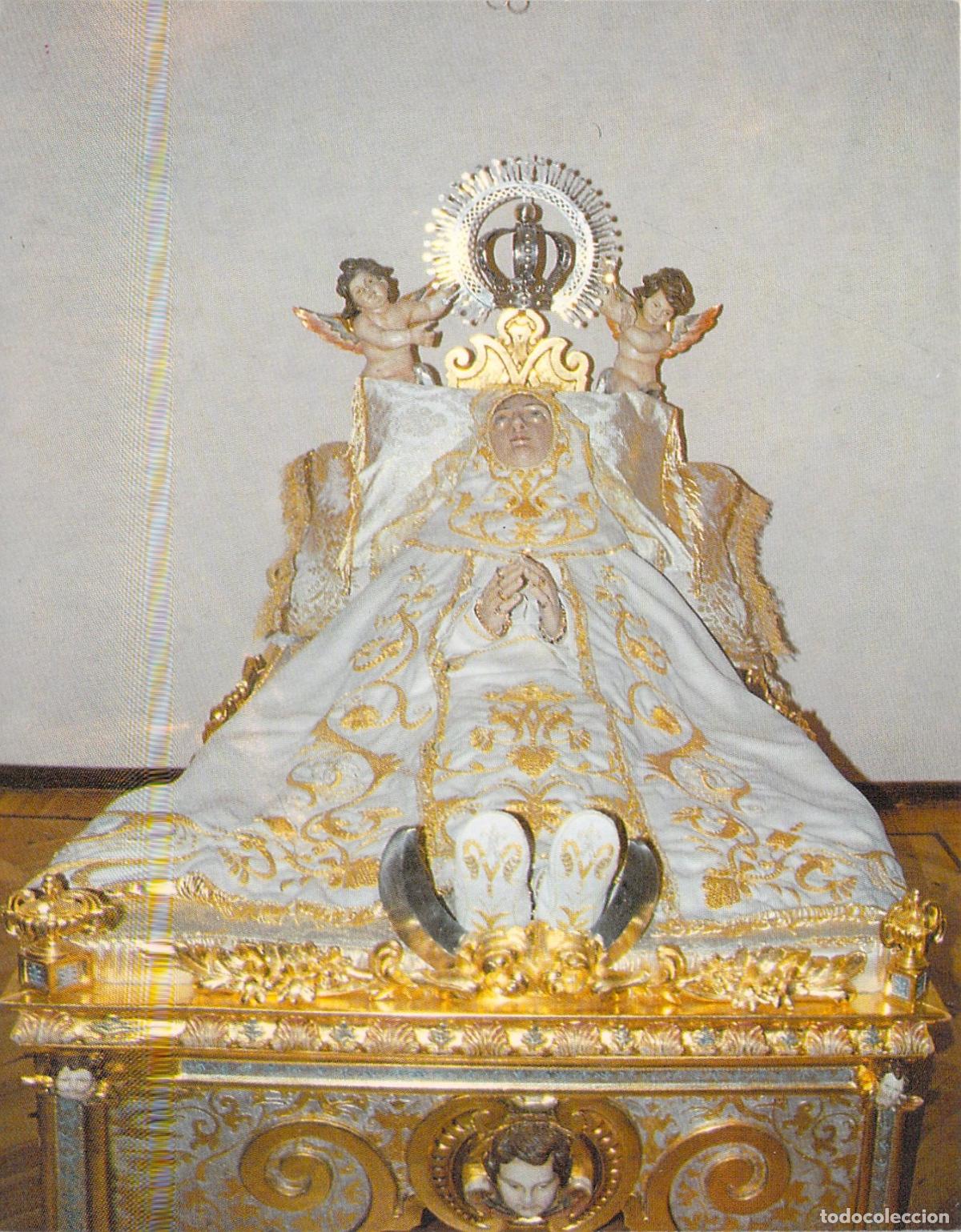 Postales: Postal Dormici&oacute;n de Nuestra Se&ntilde;ora Virgen de la Cama Lerma Burgos