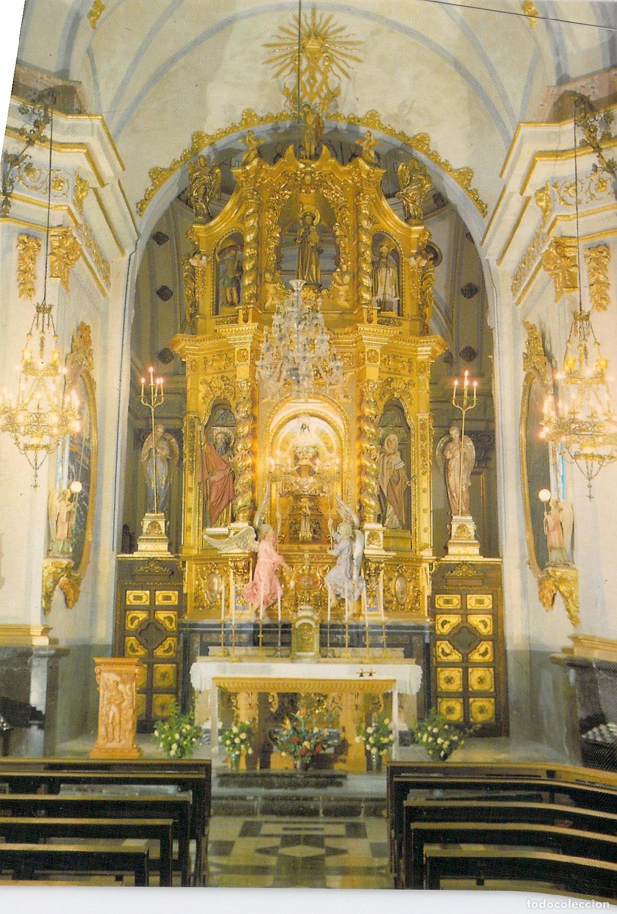 Postales: Postal Santuario de Vallivana, Altar Mayor, Morella