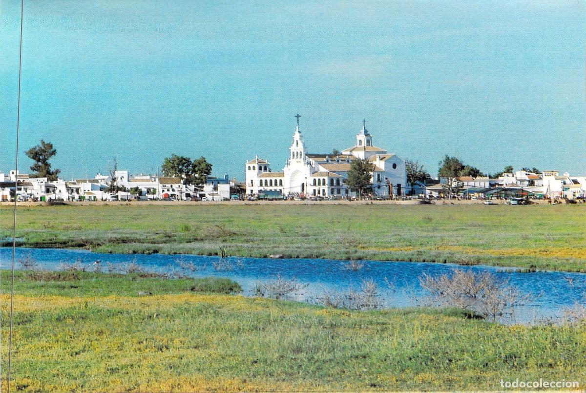 Postales: Postal de la Ermita de la Virgen del Roc&iacute;o en Almonte, Huelva - Foto 1
