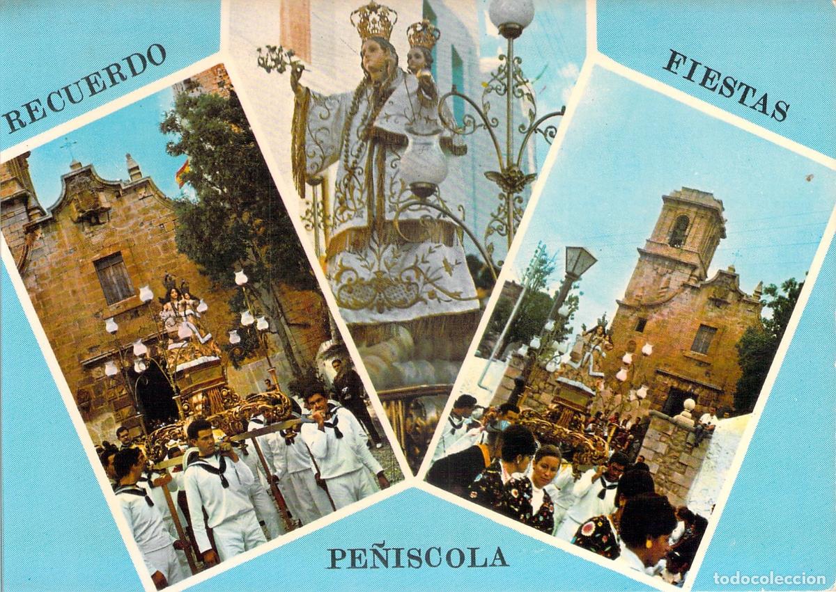 Postales: Postal de Pe&ntilde;&iacute;scola, Fiestas de Nuestra Se&ntilde;ora Virgen de la Ermita&ntilde;a