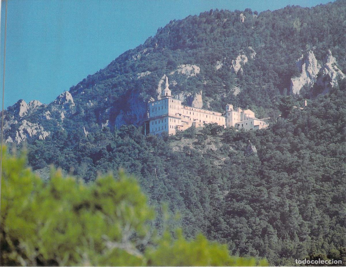 Postales: Postal Alcoy - Santuario de la Font Roja (Vista desde el Sur)