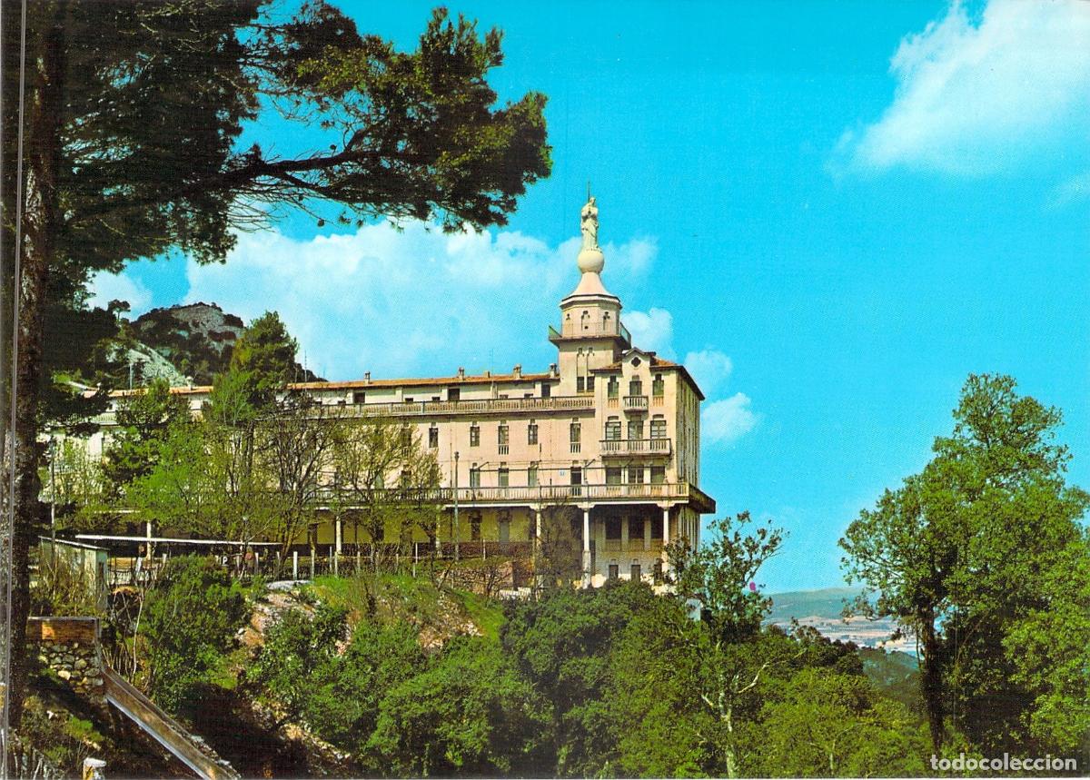 Postales: Postal de Alcoy - Santuario de la Fuente Roja y Virgen de los Lirios