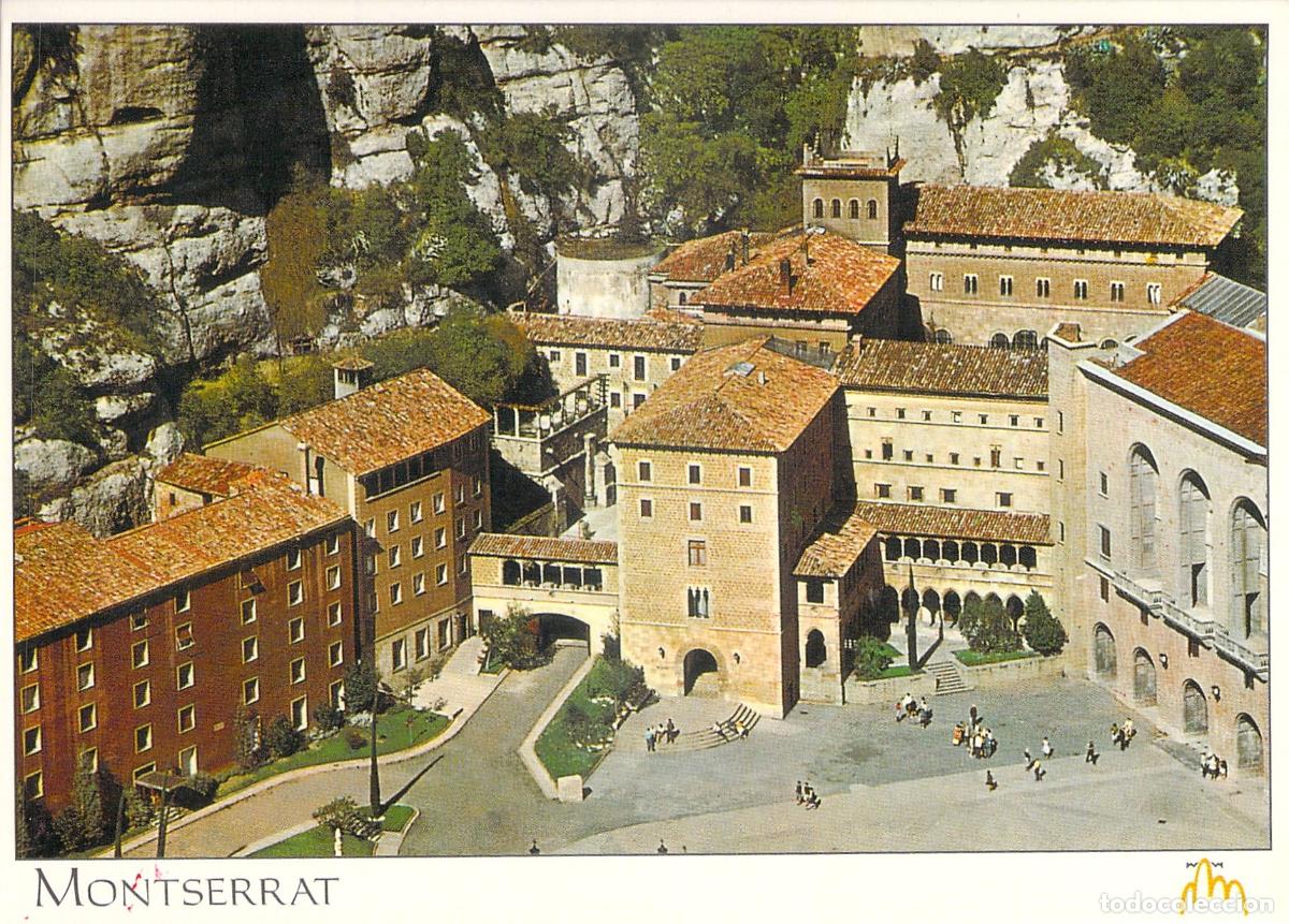 Postales: Postal Montserrat Vista A&eacute;rea Fachada y Plazas