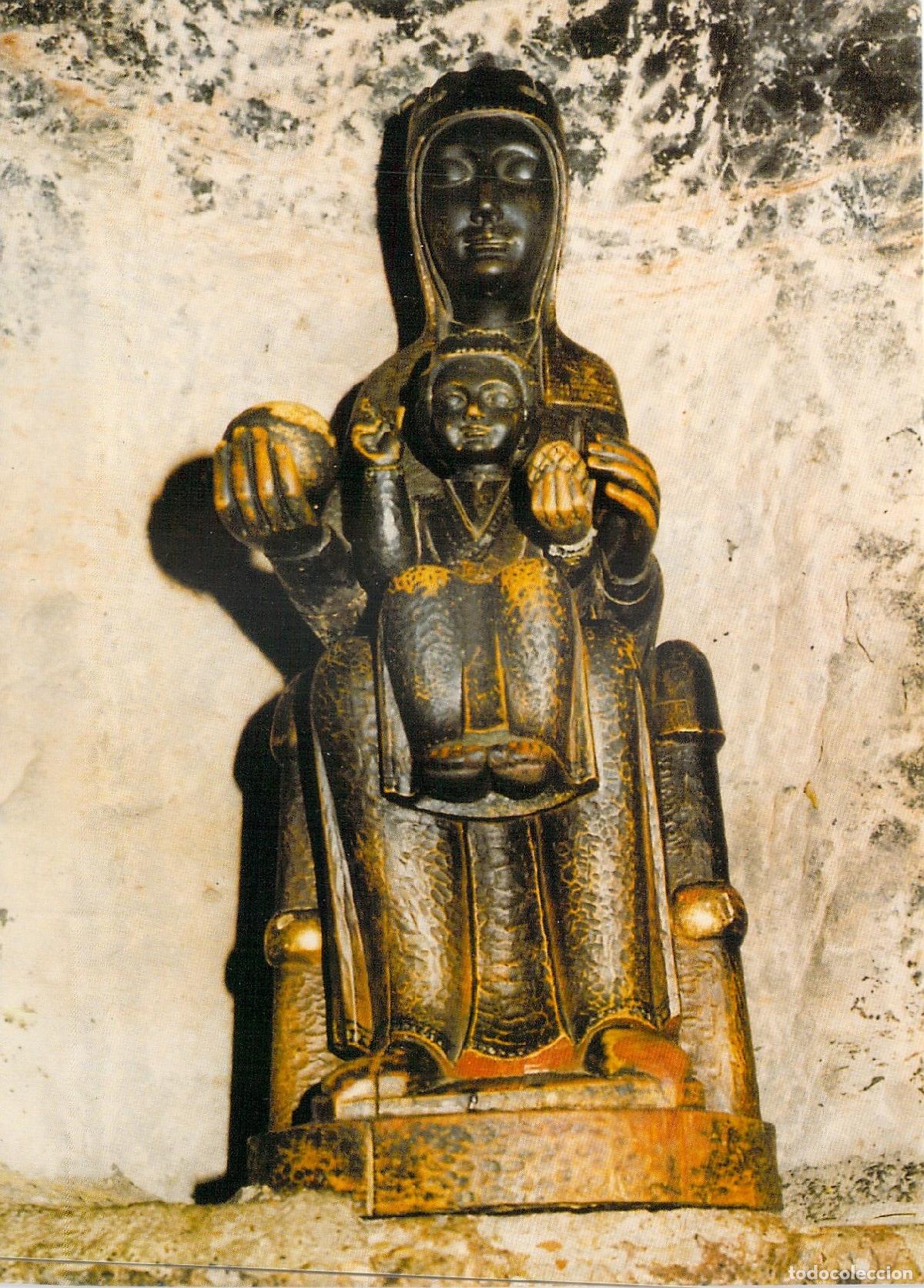 Postales: Postal Imagen de la Virgen de Montserrat en la Santa Cueva