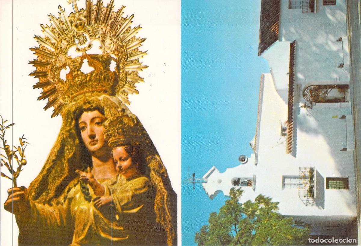Postales: Postal Ermita y Virgen de Nuestra Se&ntilde;ora de la Oliva, Vejer, C&aacute;diz