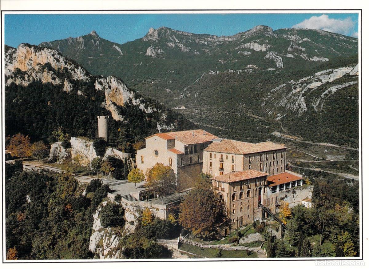 Postales: Postal de Berga: Santuario de la Mare de D&eacute;u de Queralt