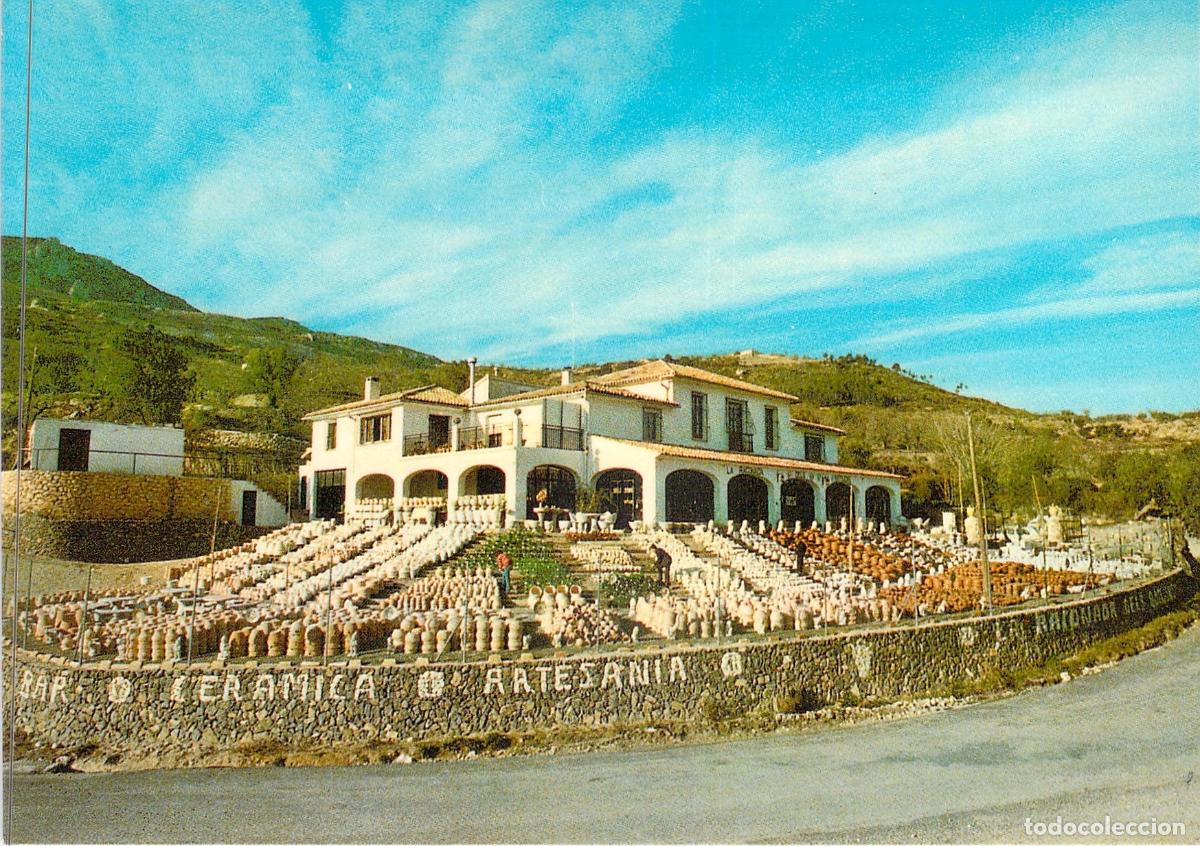 Postales: Postal La Raconada dels Botijons, Guadalest, Alicante - Artesan&iacute;a y Cer&aacute;mica