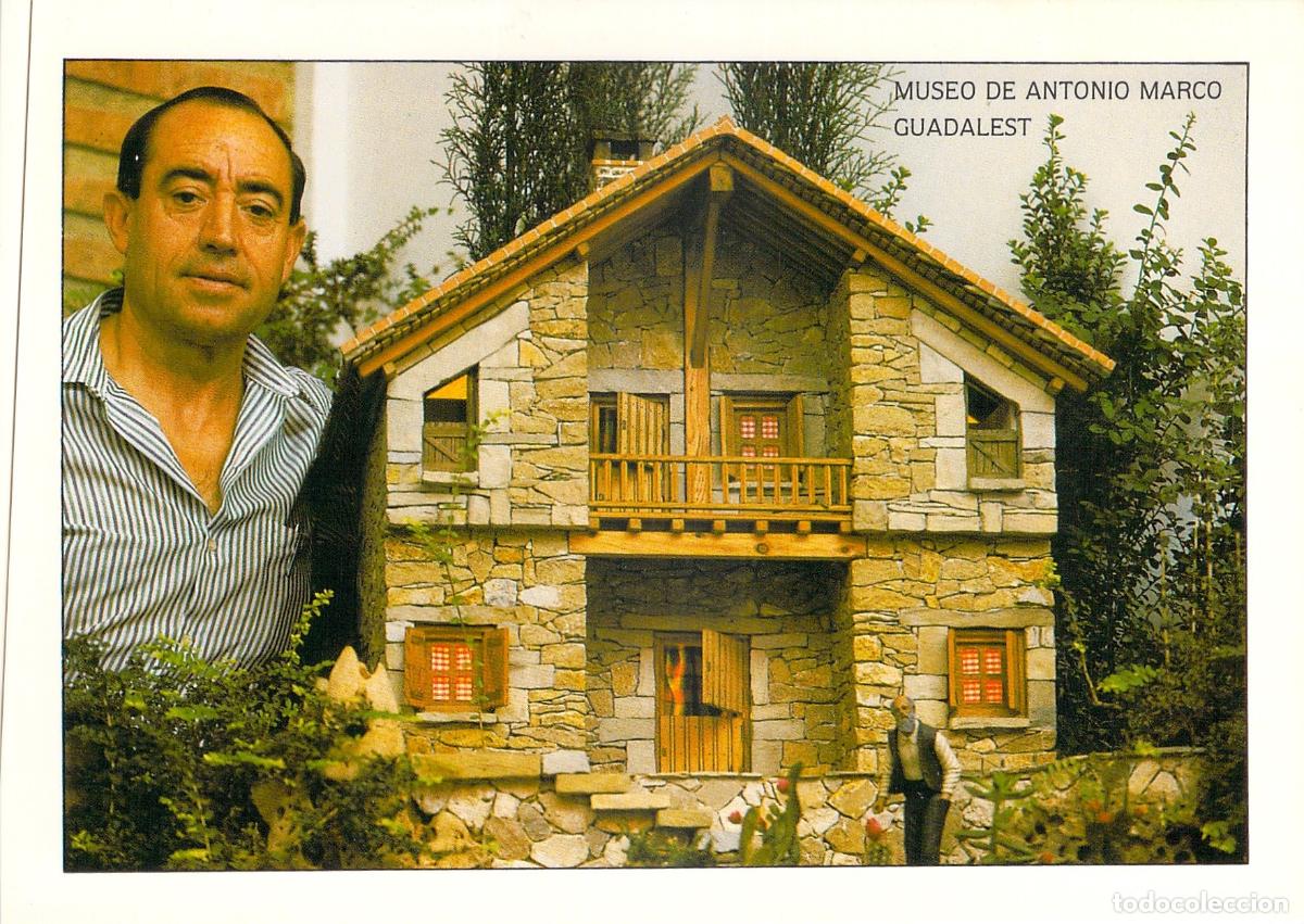 Postales: Postal Museo de Antonio Marco Guadalest Alicante Maqueta Casa