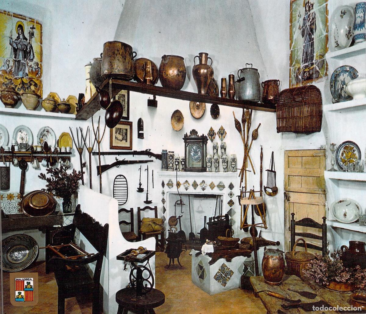 Postales: Postal Cocina T&iacute;pica Mallorquina - Museo de S&oacute;ller, Baleares