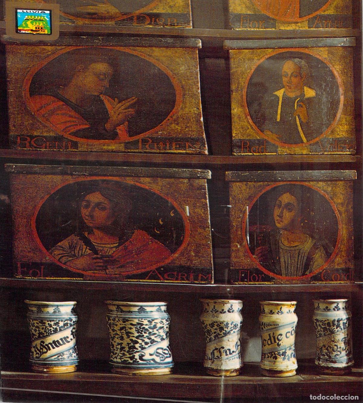 Postales: Postal de la Antigua Farmacia de Ll&iacute;via, Girona - Detalle Hist&oacute;rico