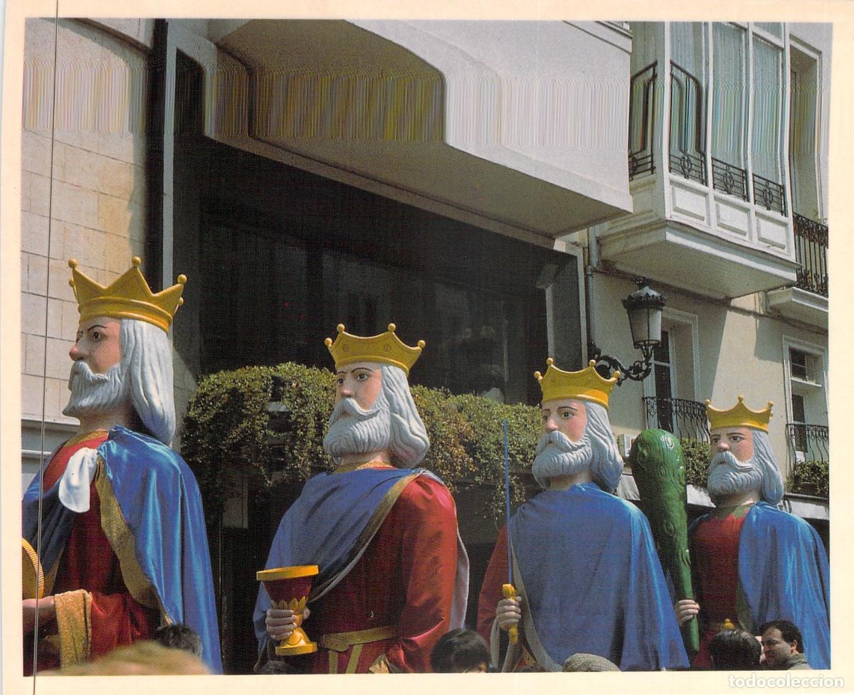 Postales: Postal Gigantes de Vitoria Reyes de la Baraja Tradiciones Vitorianas