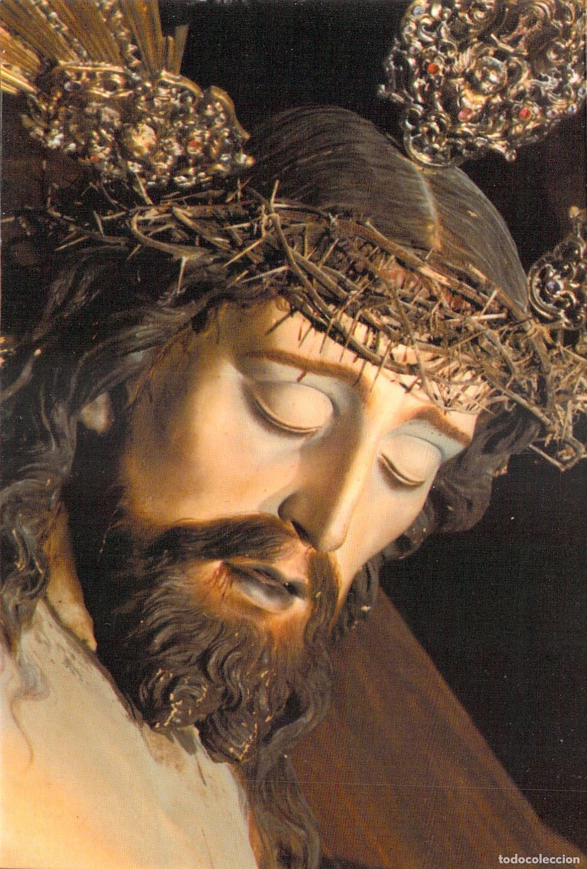 Postales: Postal Cristo del Amor Misericordioso Chipiona C&aacute;diz Detalle