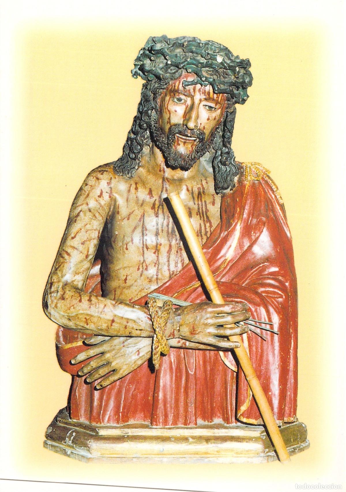 Postales: Postal Escultura Ecce Homo, Colegiata de Daroca, Zaragoza