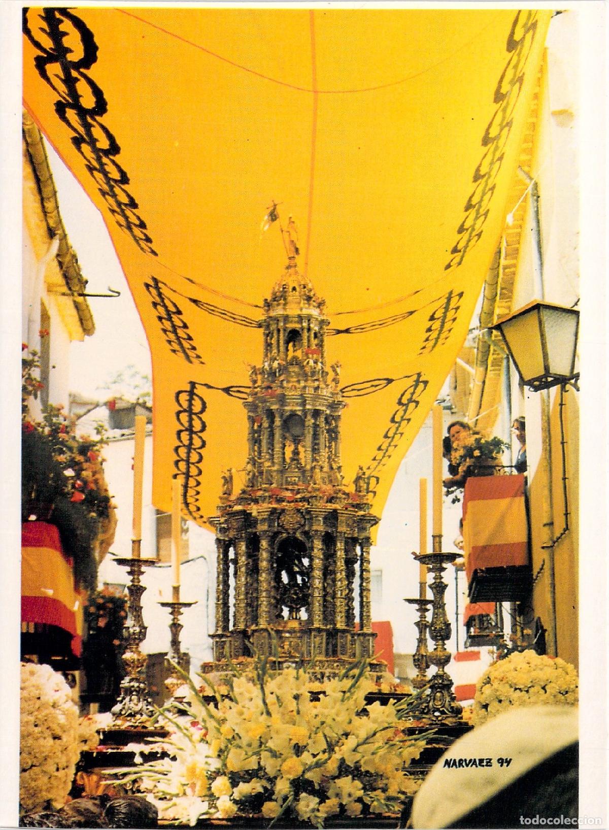 Postales: Postal Baeza Ja&eacute;n Procesi&oacute;n del Corpus Christi