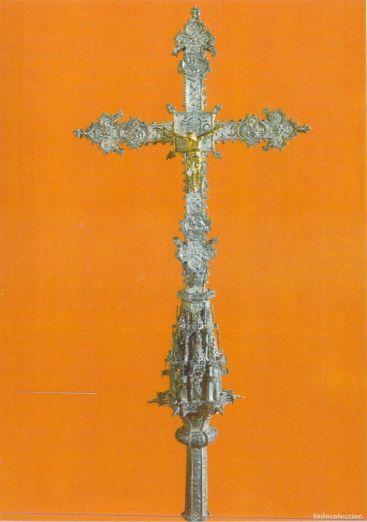 Postales: Postal Museo de Poblet Cruz Procesional del Siglo XVI