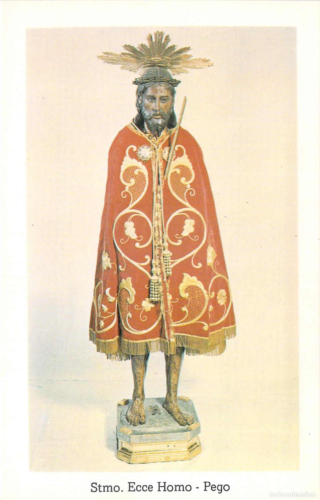 Postales: Postal del Sant&iacute;simo Ecce Homo de Pego, Alicante