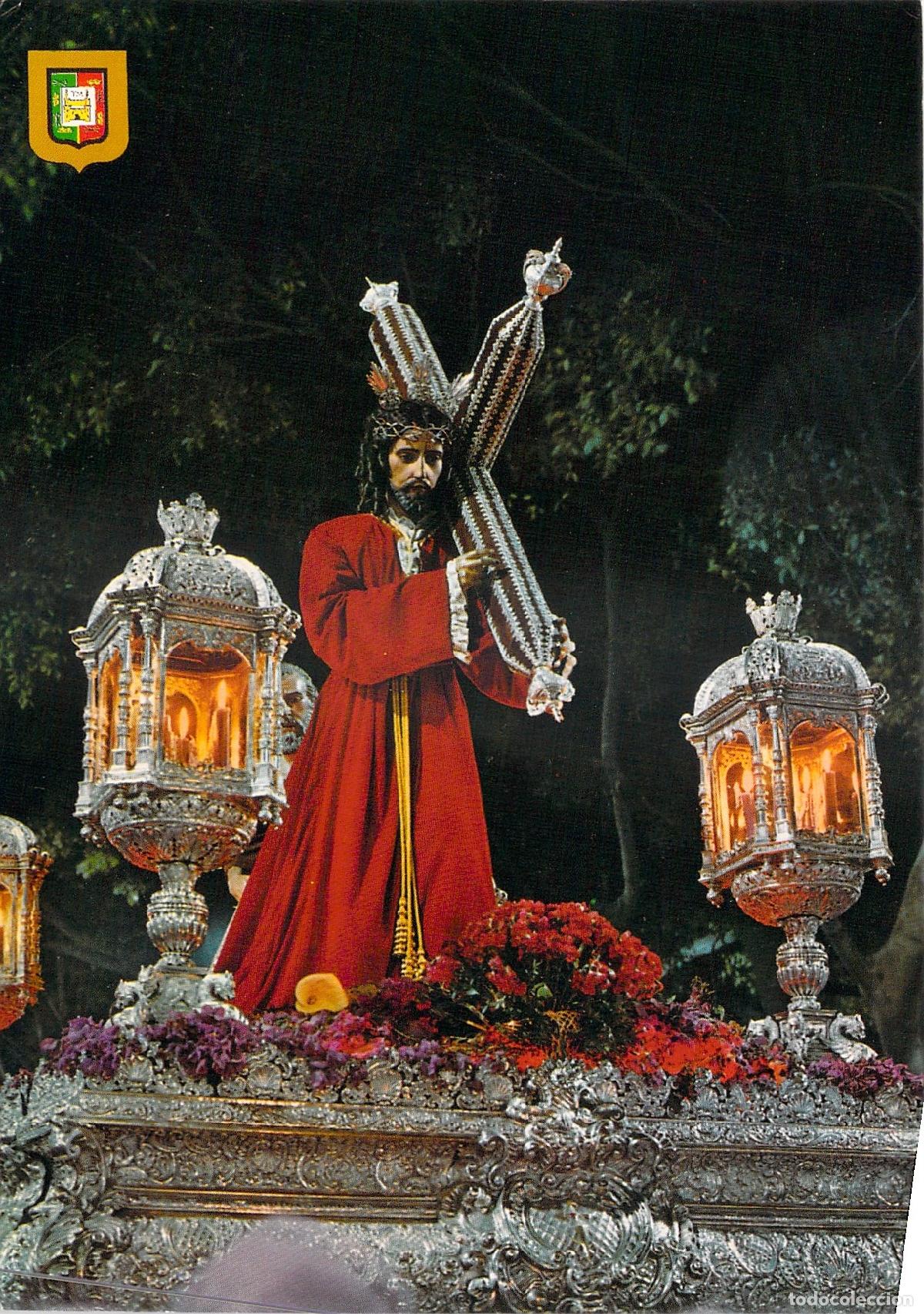 Postales: Postal de Semana Santa en M&aacute;laga: Nuestro Padre Jes&uacute;s de la Pasi&oacute;n