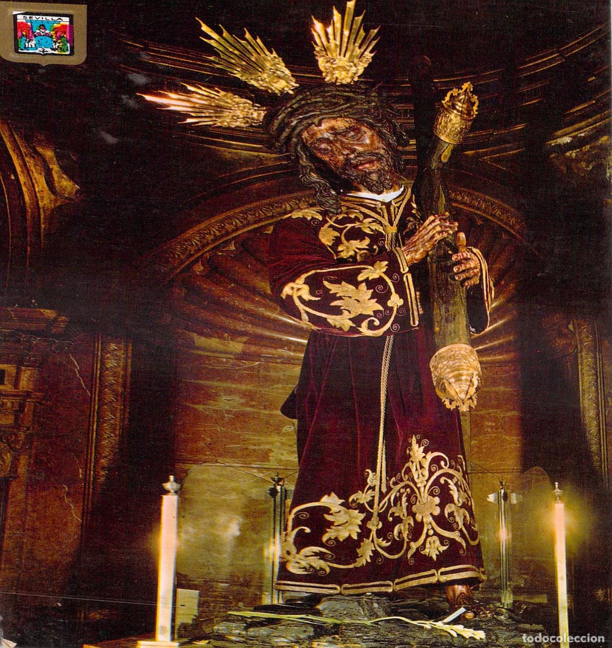 Postales: Postal del Cristo del Gran Poder de Sevilla, Imagen Religiosa - Foto 1