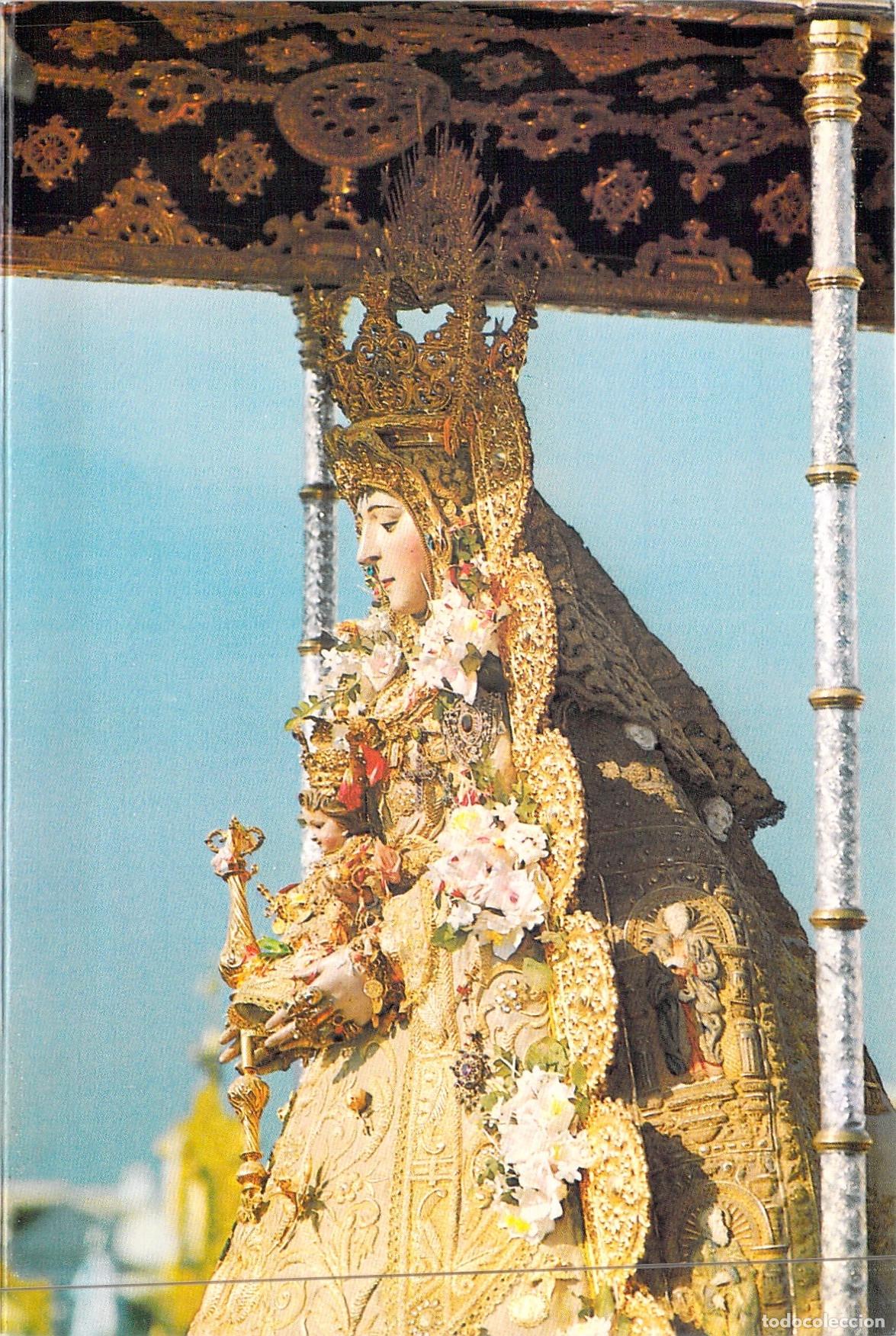 Postales: Postal de la Virgen del Roc&iacute;o en Almonte, Huelva - Foto 1