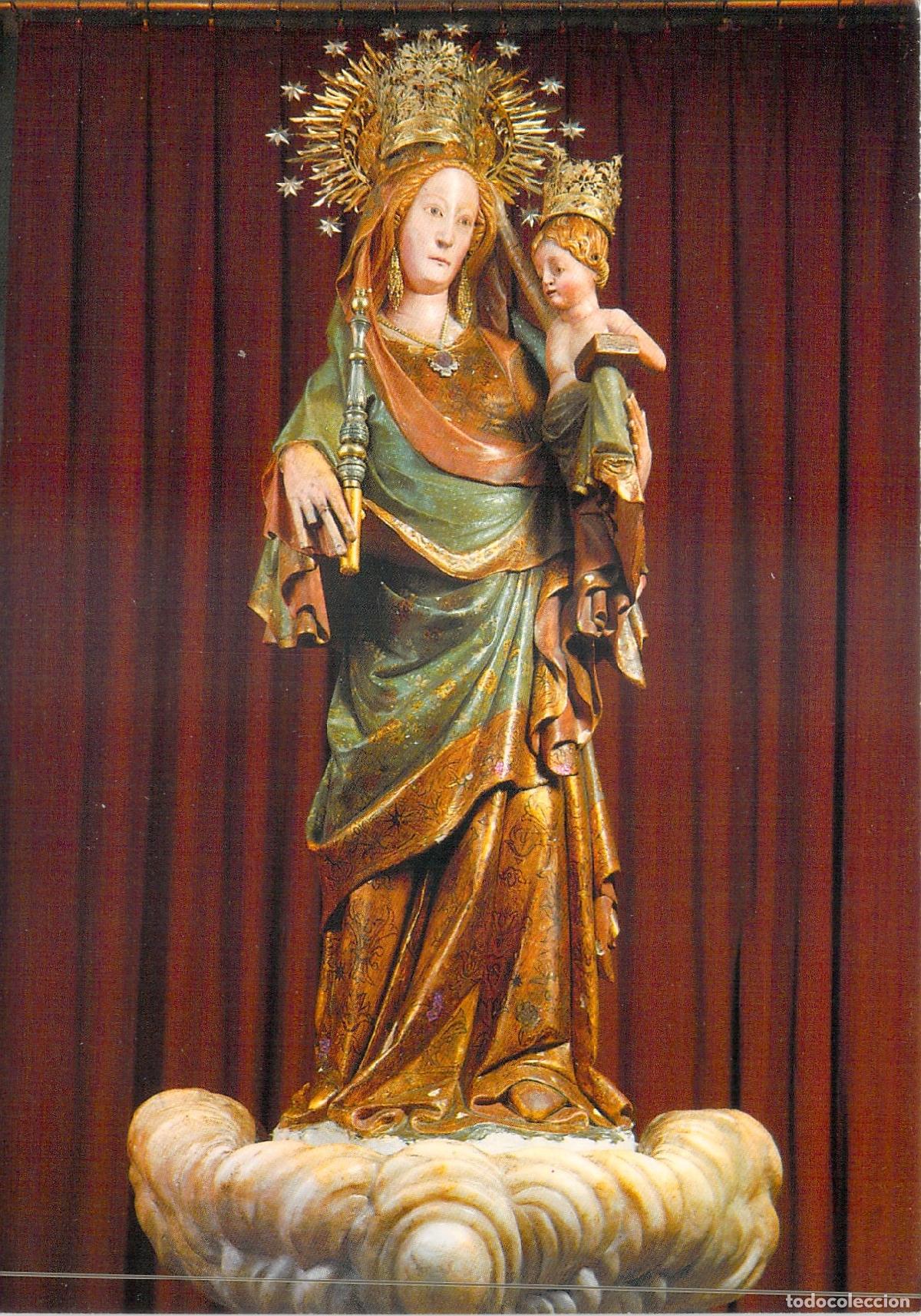 Postales: Postal de la Virgen de la Serra Mare de D&eacute;u de la Serra Montblanc