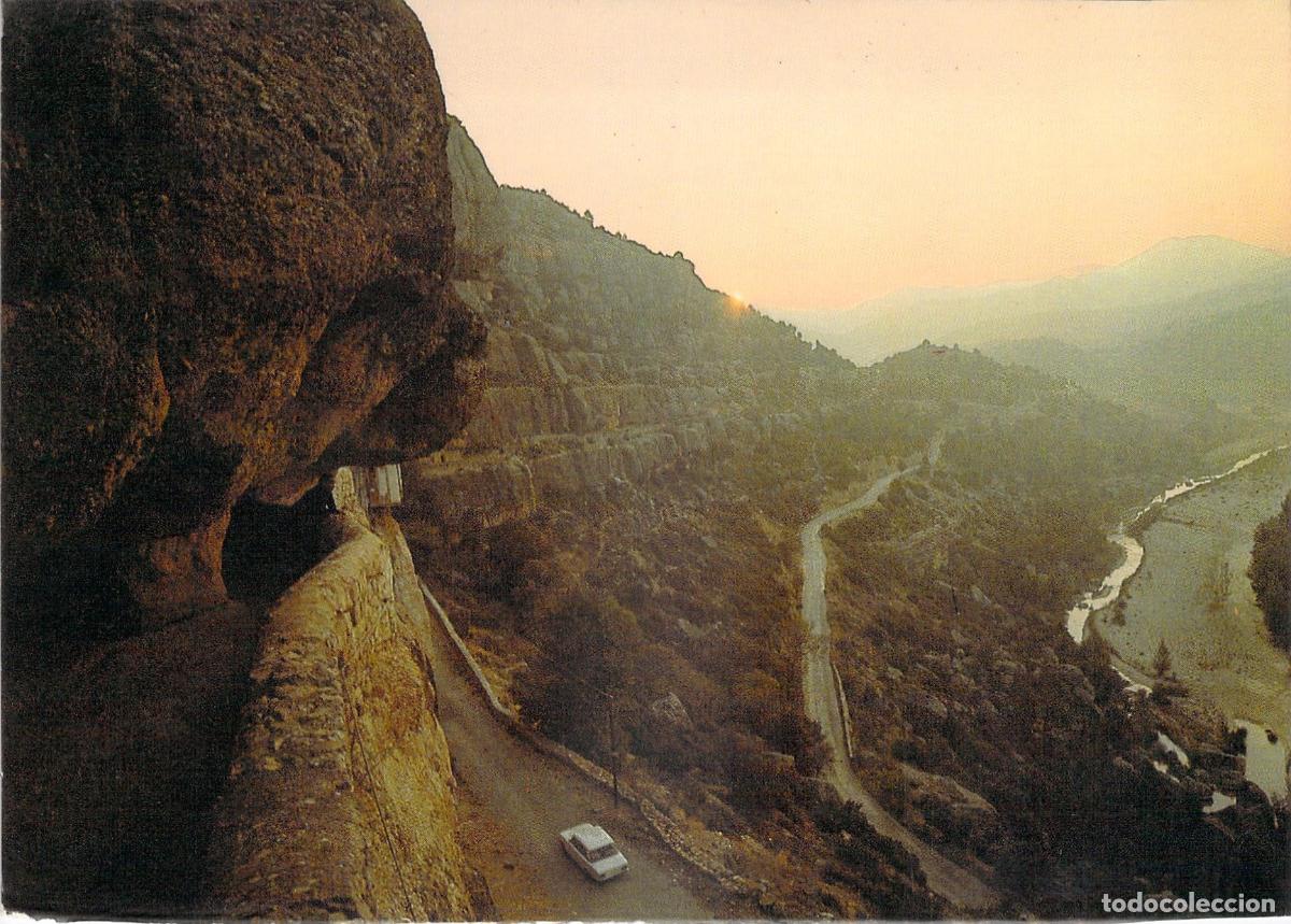 Postales: Postal Amanecer en la Balma Zorita del Maestrazgo Castell&oacute;n