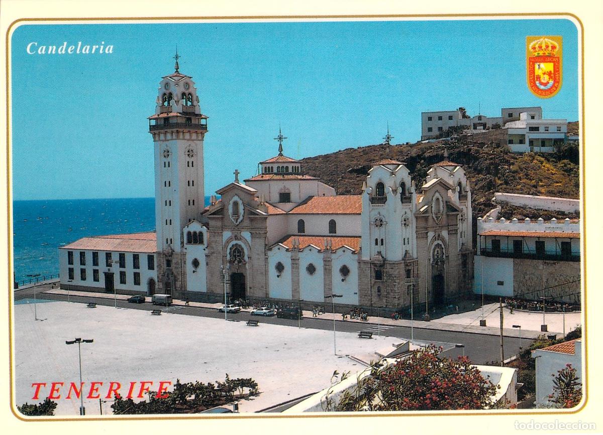 Postales: Postal de la Bas&iacute;lica de Nuestra Se&ntilde;ora de la Candelaria, Tenerife