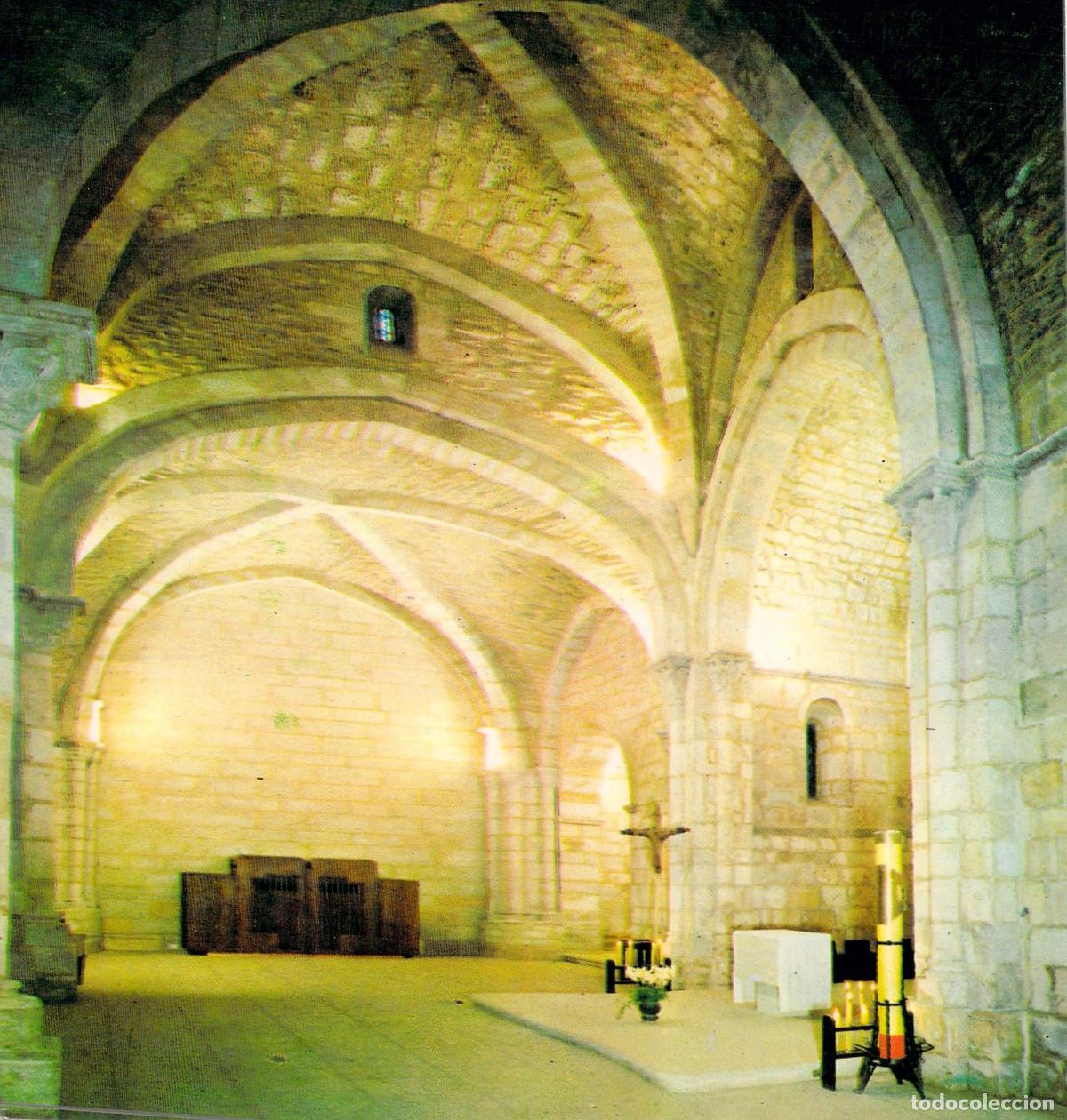 Postales: Postal Santuario de Nuestra Se&ntilde;ora de Est&iacute;baliz, &Aacute;lava - Interior Rom&aacute;nico