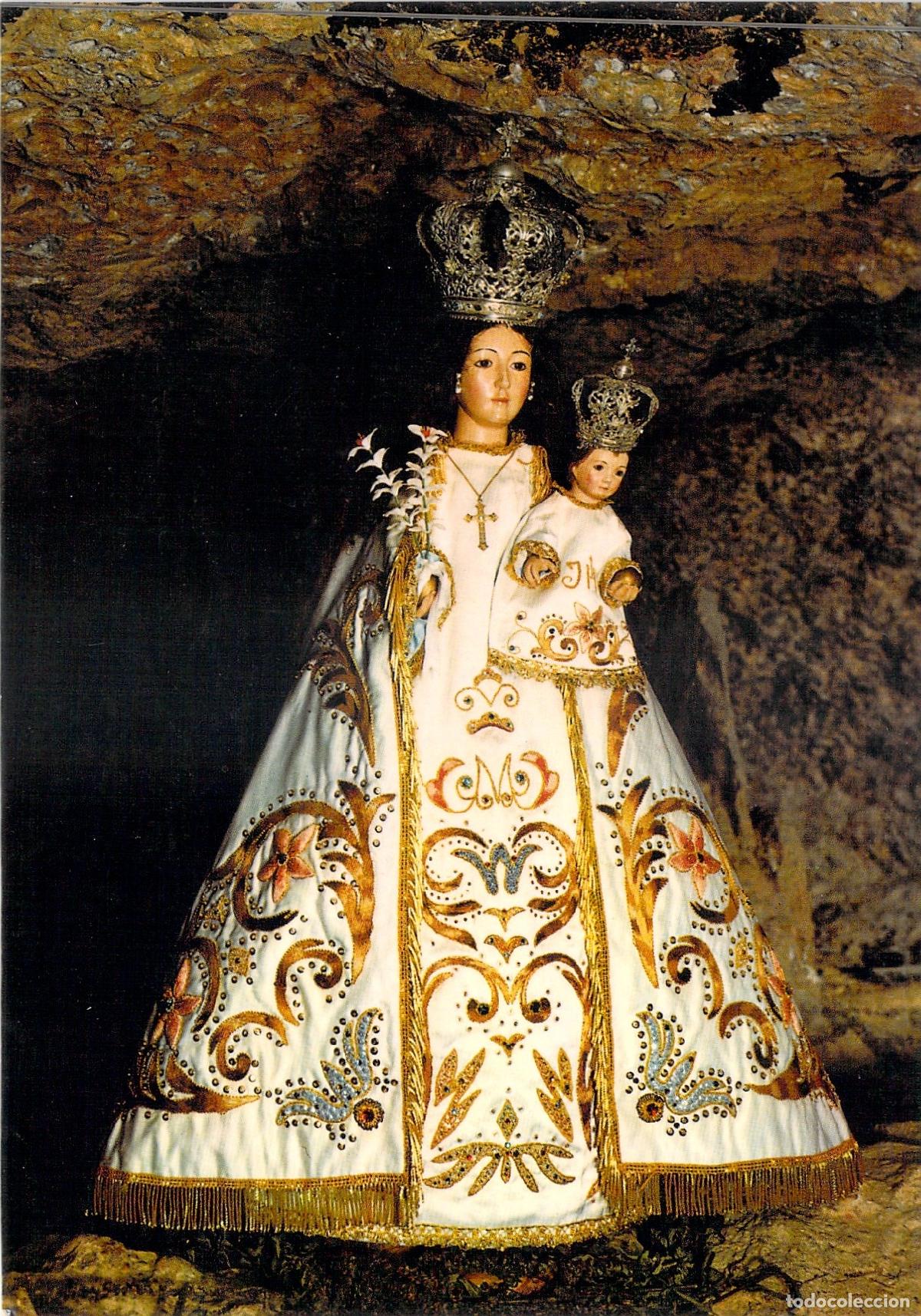 Postales: Postal Imagen de la Virgen de la Balma, Zorita del Maestrazgo, Castell&oacute;n