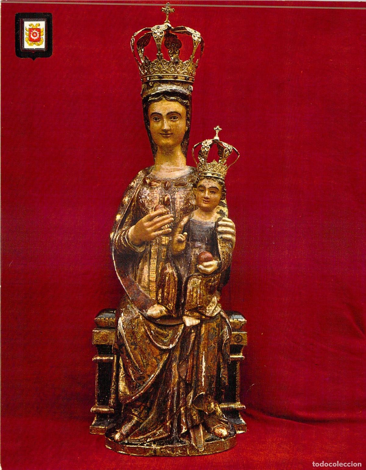 Postales: Postal de Berlanga de Duero - Talla de la Virgen de las Torres