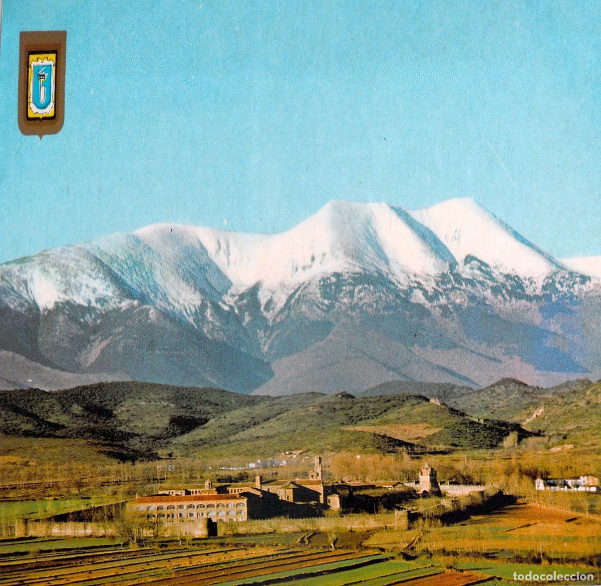 Postales: Postal Monasterio de Santa Mar&iacute;a de Veruela y el Moncayo, Zaragoza