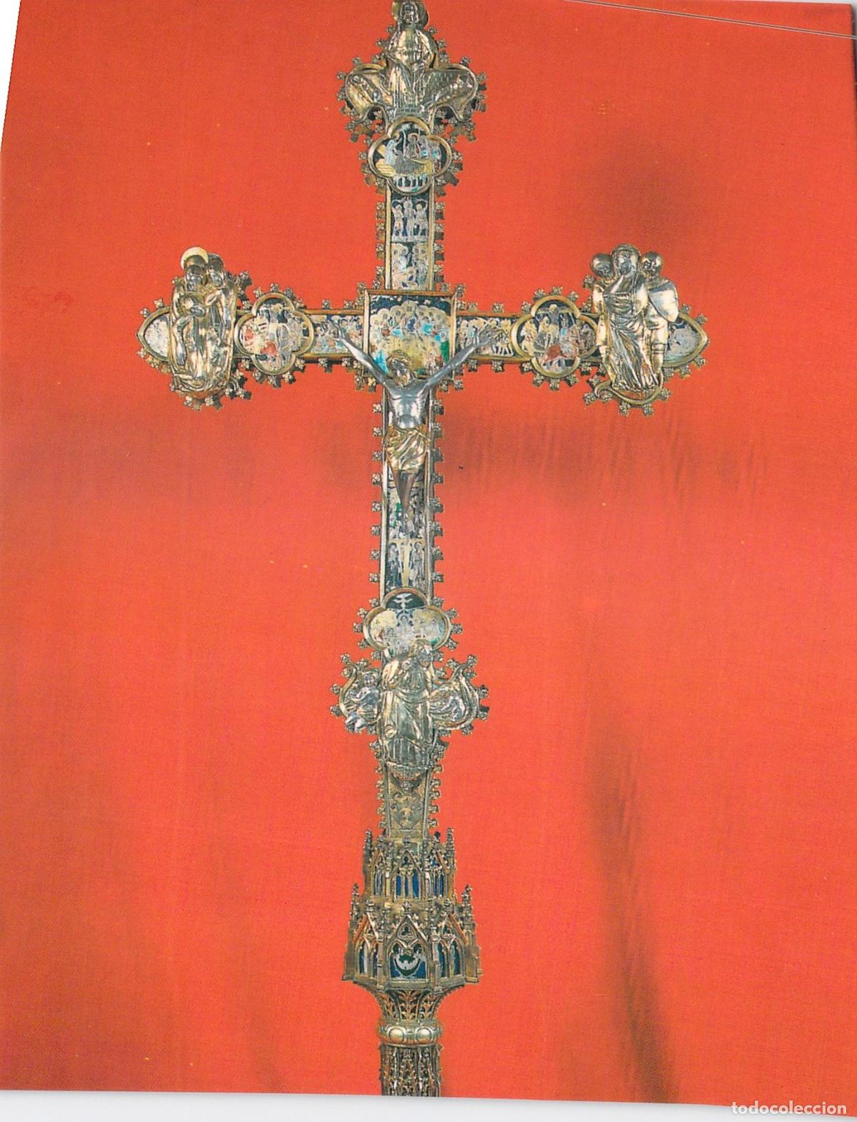 Postales: Postal Cruz Procesional Siglo XIV Iglesia Colegial de X&agrave;tiva