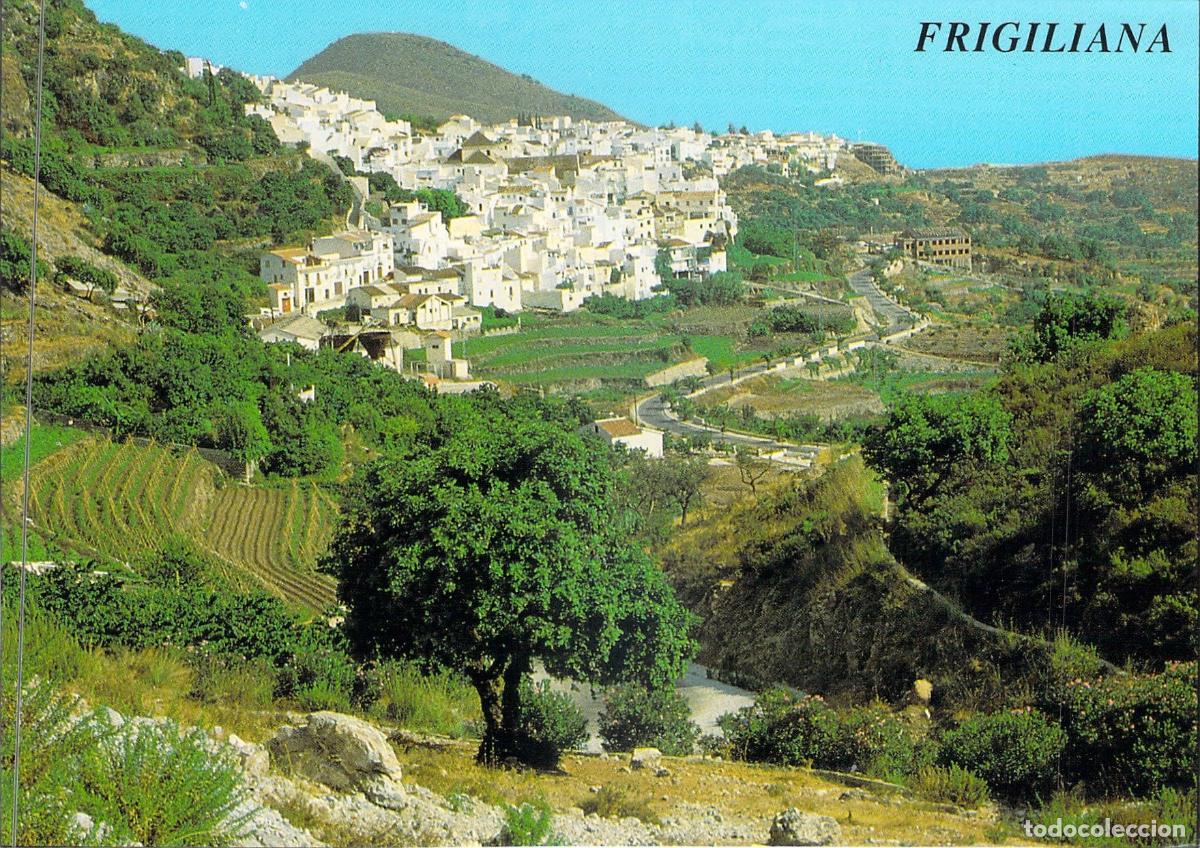 Postales: Postal Frigiliana M&aacute;laga Pueblo Blanco Ruta del Sol y del Vino