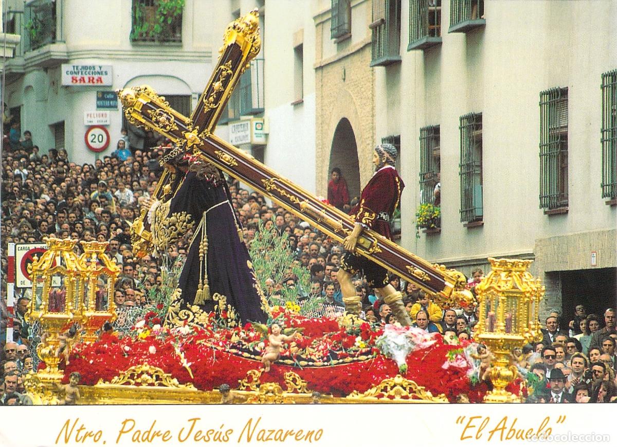 Postales: Postal Semana Santa Ja&eacute;n Nuestro Padre Jes&uacute;s Nazareno El Abuelo