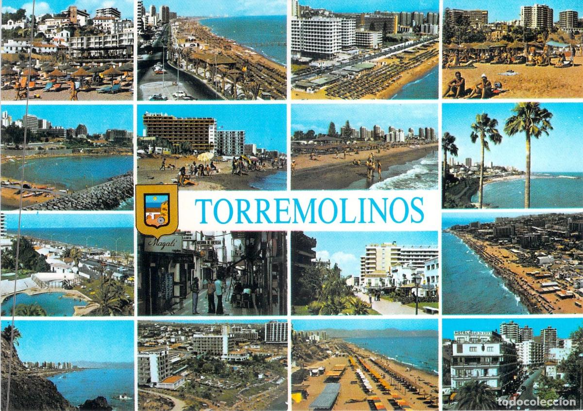Postales: Postal Multi-Vista de Torremolinos Costa del Sol