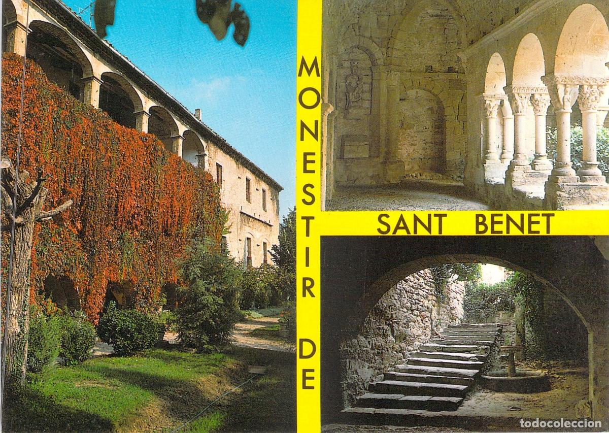 Postales: Postal Monestir de Sant Benet de Bages, Manresa