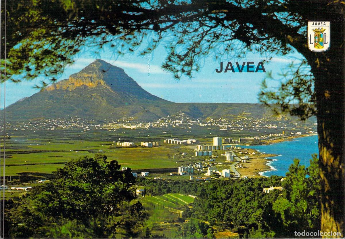 Postales: Postal de Vista Panor&aacute;mica de Javea y el Montg&oacute;, Alicante