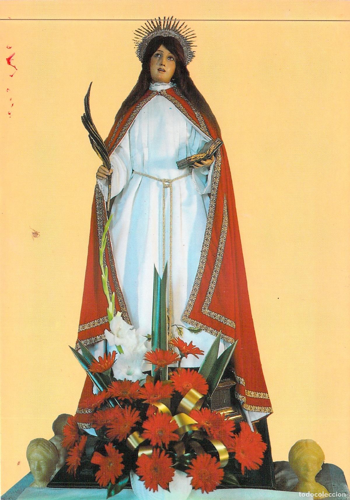 Postales: Postal de la Virgen de Santa Tecla en La Guardia, Pontevedra