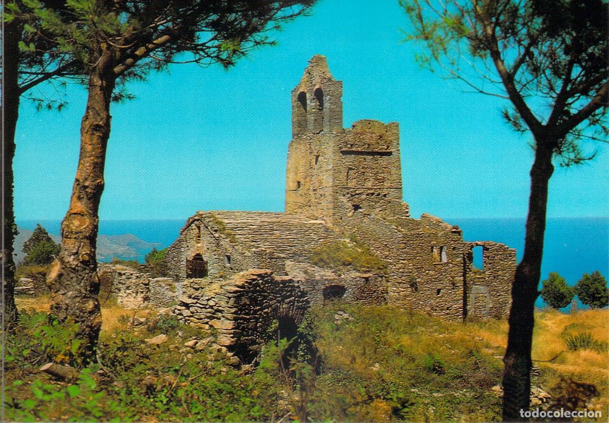 Postales: Postal de la Ermita de Santa Elena en Port de la Selva, Gerona