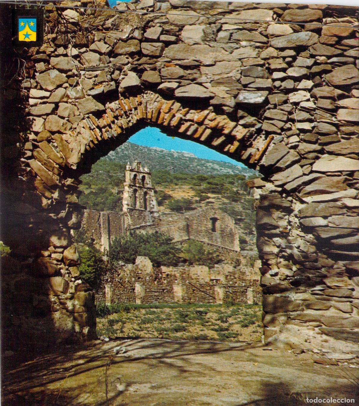 Postales: Postal de las Ruinas del Monasterio Antiguo en Benicasim, Castell&oacute;n