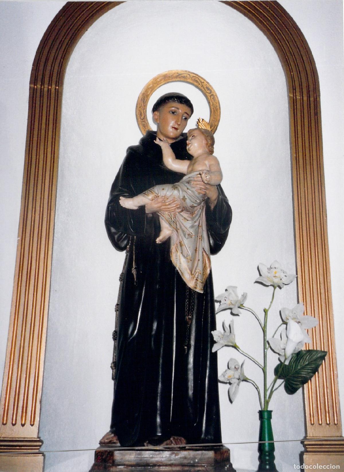 Postales: Fotografia San Antonio de Padua con el Ni&ntilde;o Jes&uacute;s, Andaluc&iacute;a