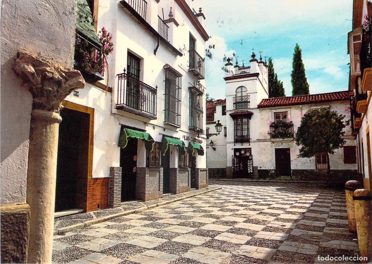 Cartoline: Postal de Sevilla: Detalle del Barrio de Santa Cruz