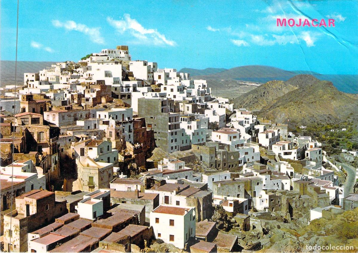 Postales: Postal de Moj&aacute;car Almer&iacute;a - Vista Panor&aacute;mica del Pueblo