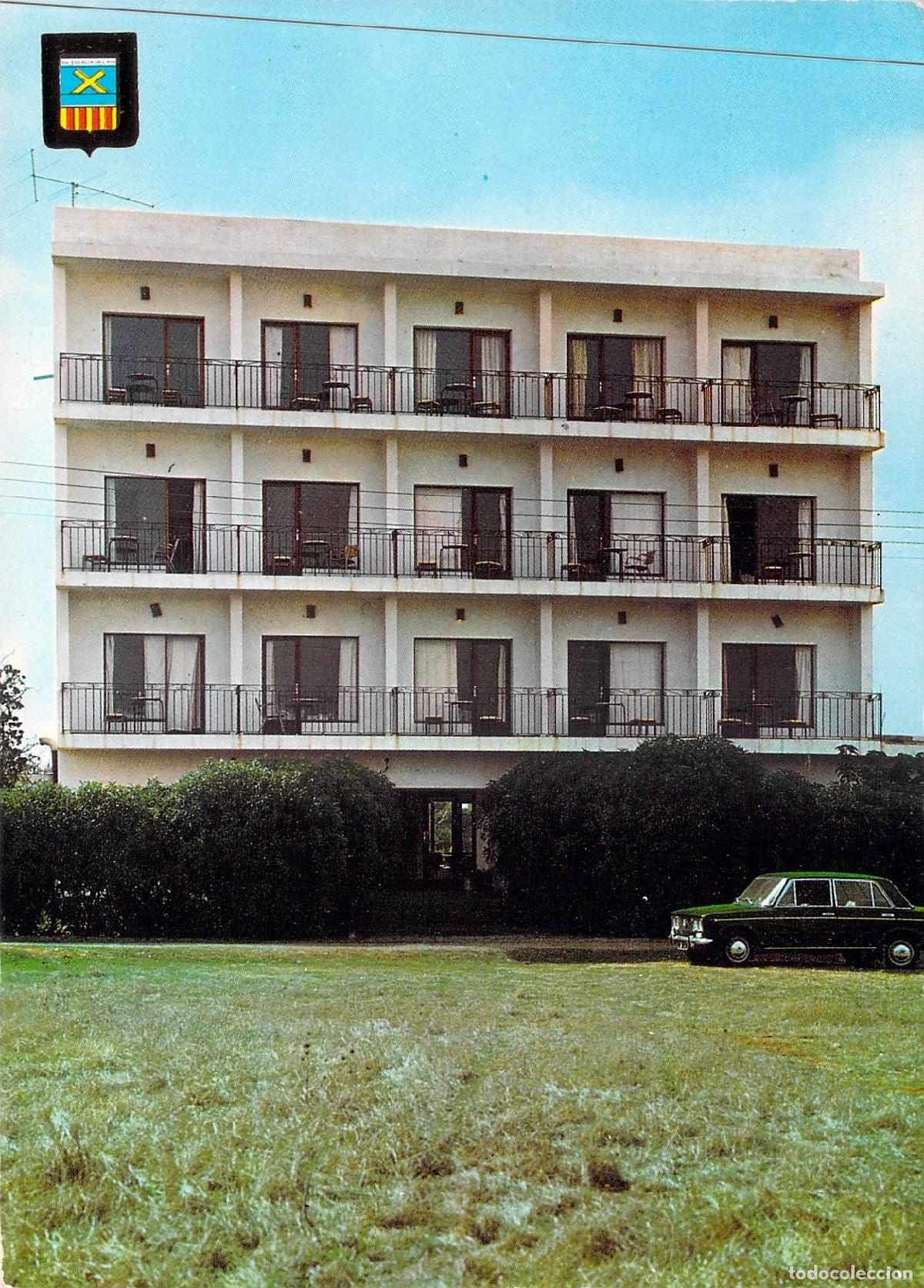 Postales: Postal Hotel Flamingo en Playa Es Canar, Santa Eulalia del R&iacute;o, Ibiza